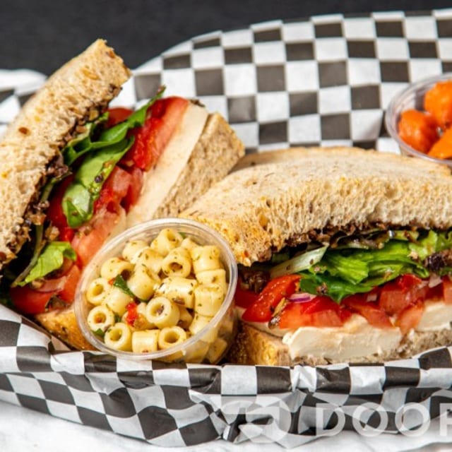 Sicilian Vegetable Sandwich.