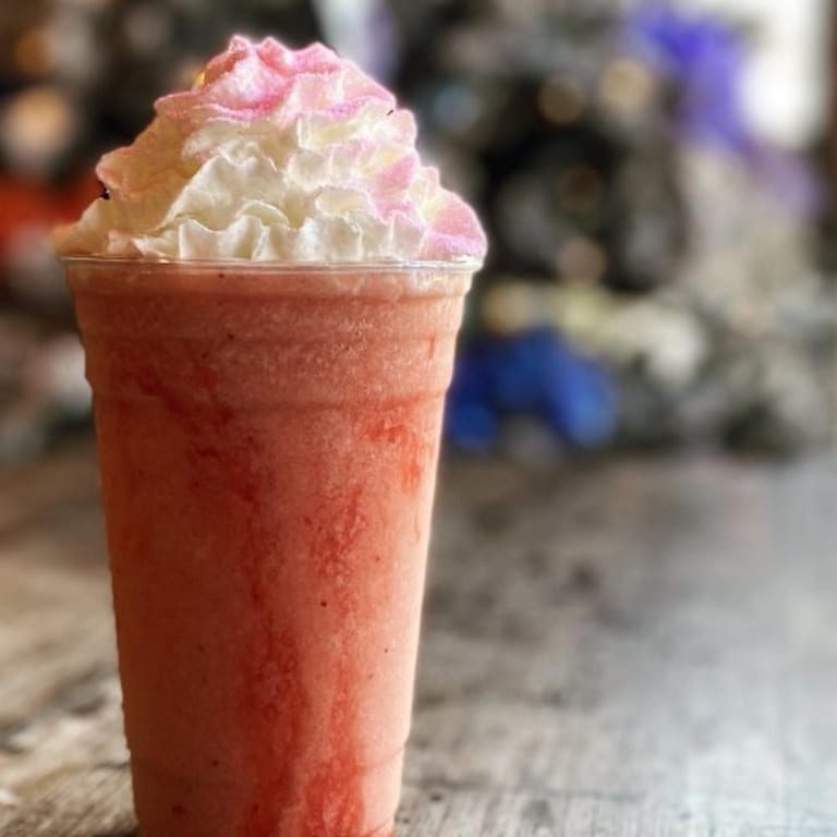 Indulge in our frappes