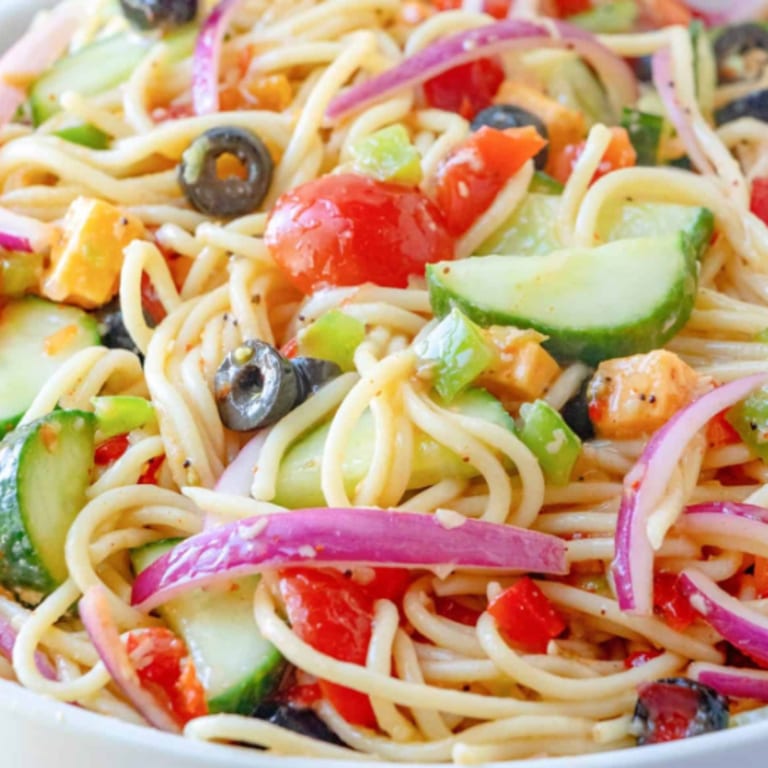 Thursday - Summer Cold Spaghetti Salad 