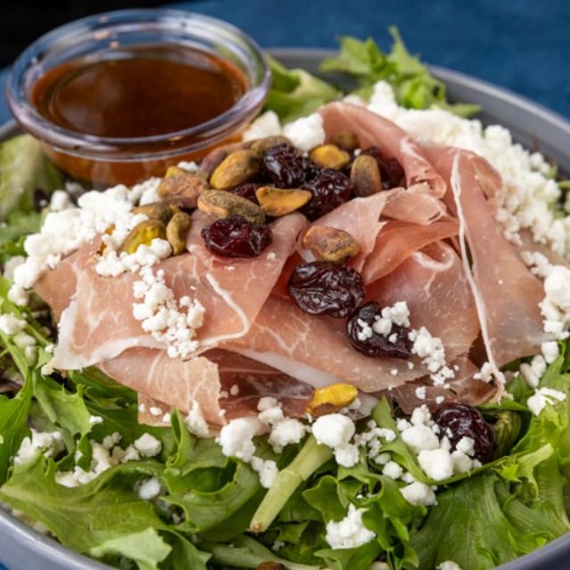 Dark Cherry Prosciutto Salad.