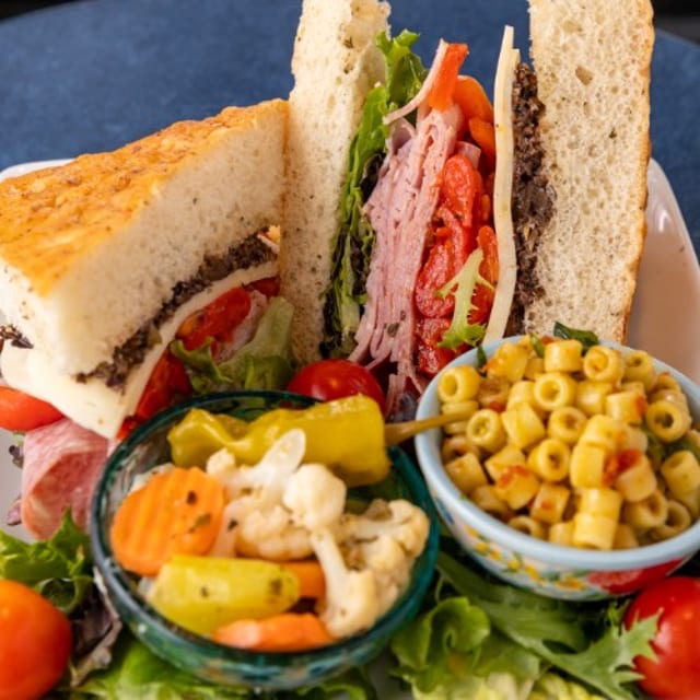 Muffuletta Sandwich.