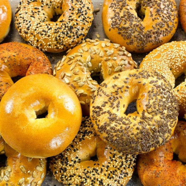 Assorted Bagels.