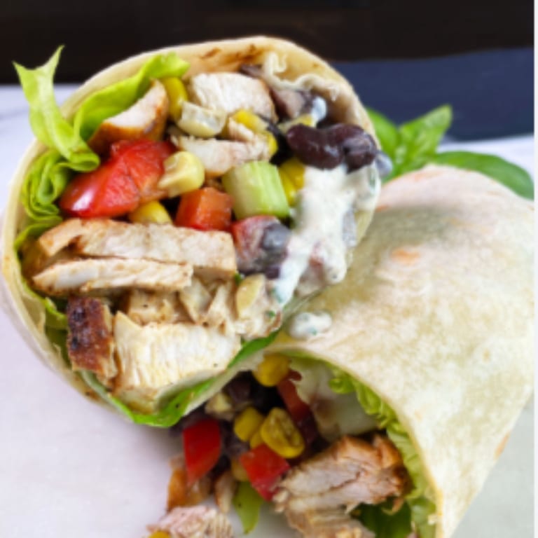 Wednesday - Santa Fe Chicken Wrap