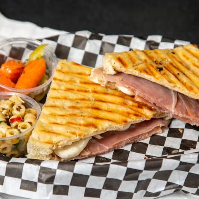 Prosciutto and Smoked Turkey Sandwich.