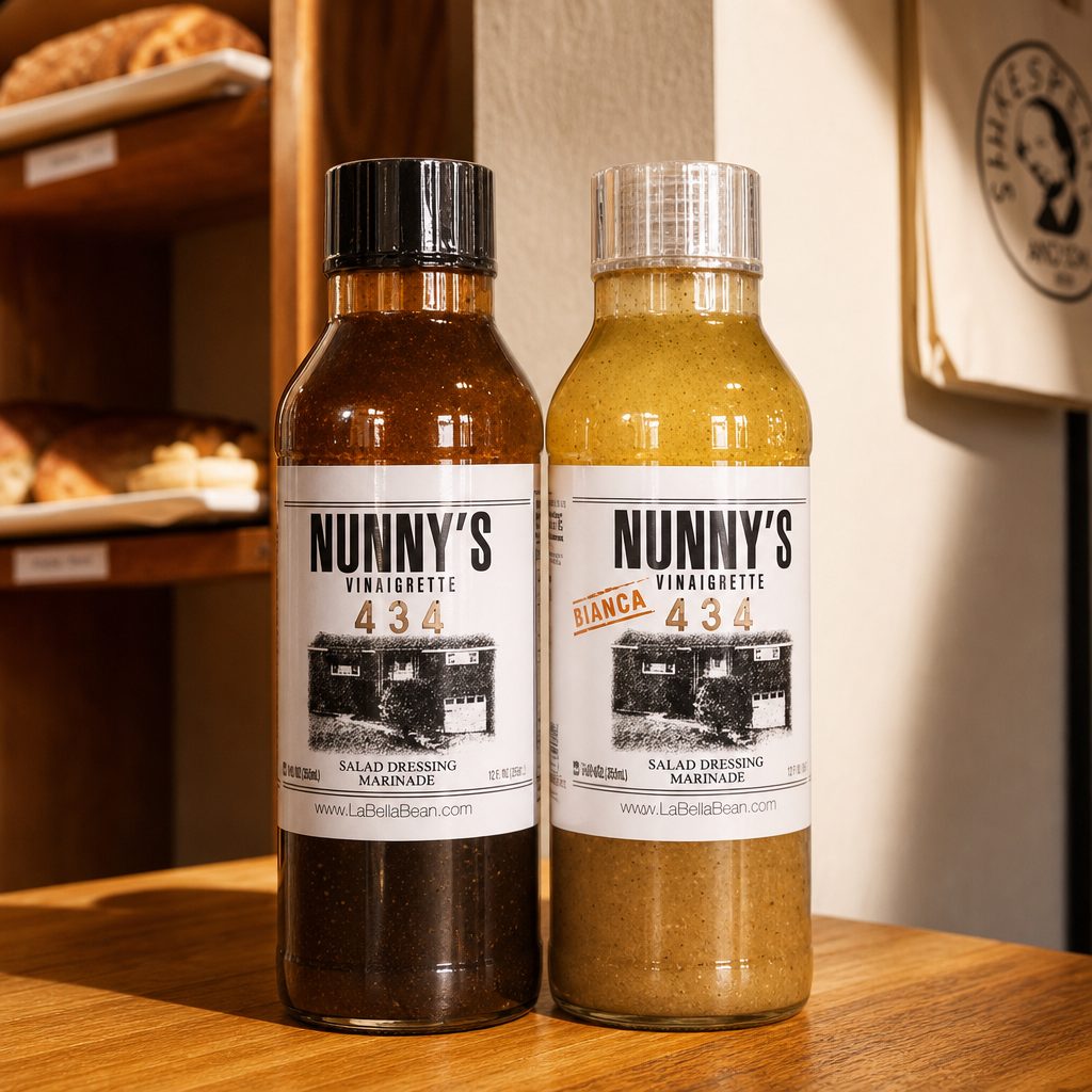 Nunny’s Homemade Dressing Bottle.