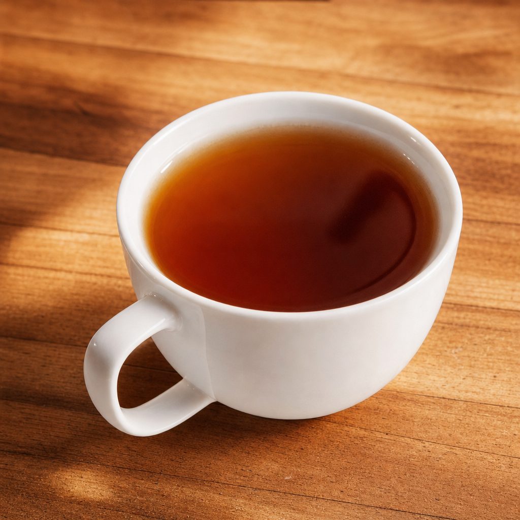 Hot Brewed Tea.