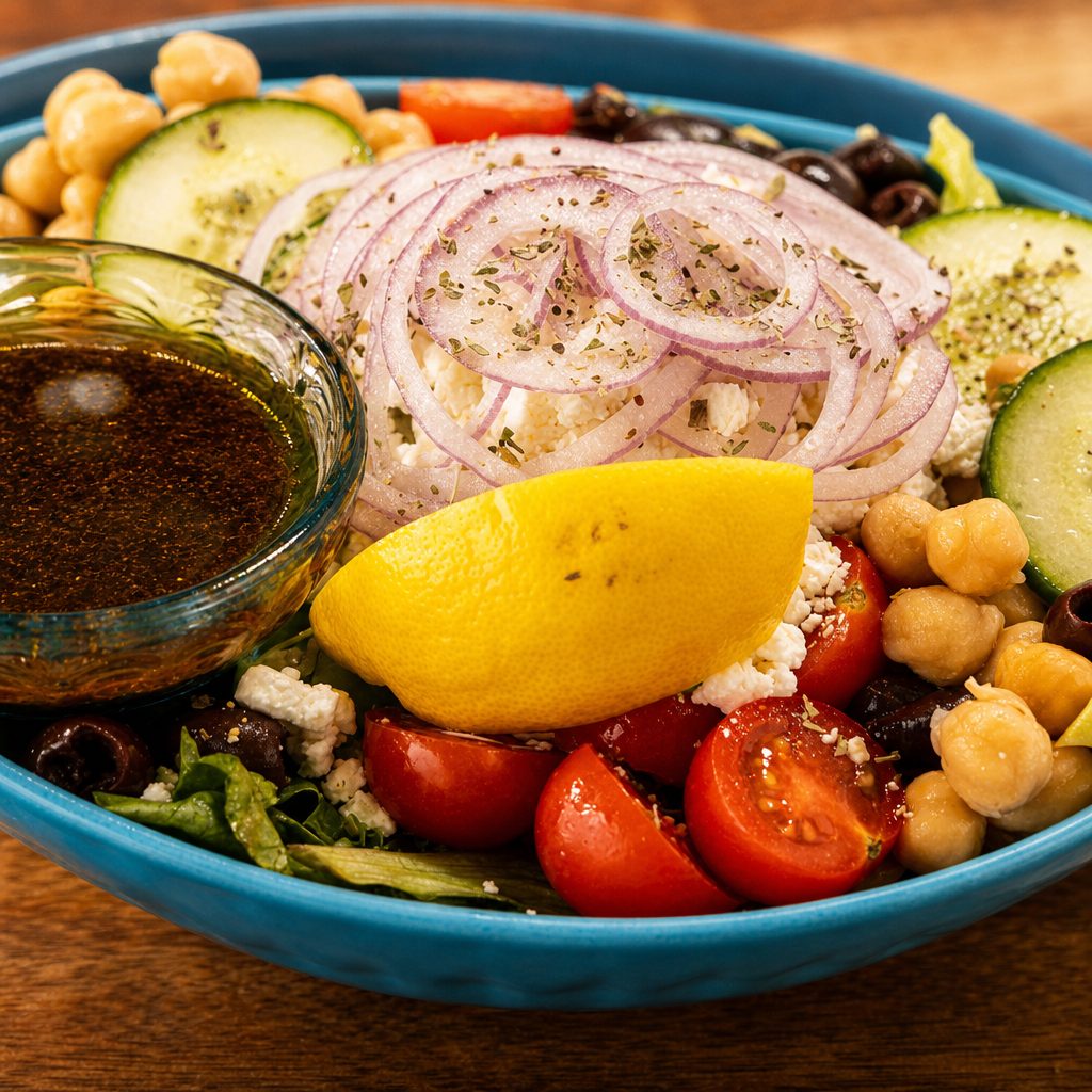 The Mediterranean Salad.