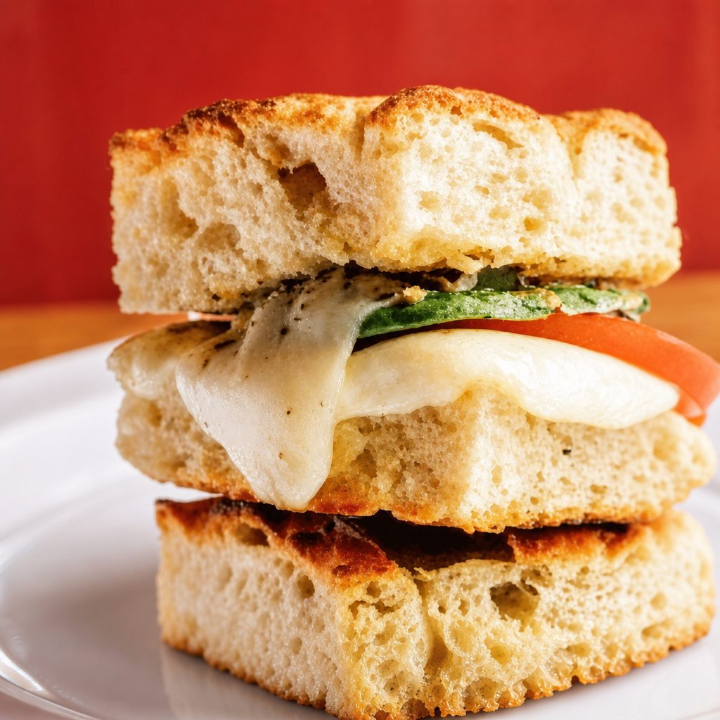 Pesto Caprese Panini.