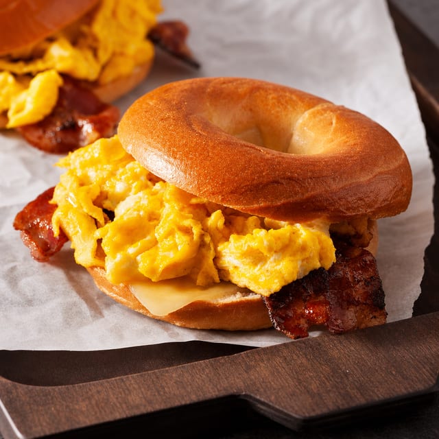 Sausage, Egg & Cheese Sandwich.