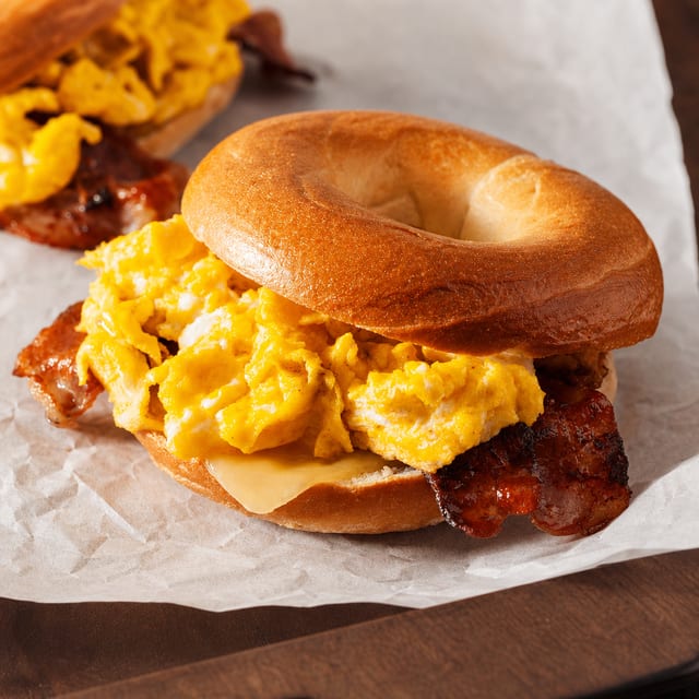 Egg & Cheese Sandwich.