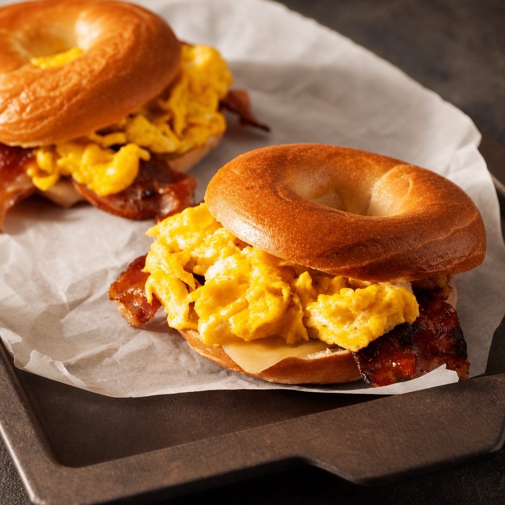 Bacon, Egg & Cheese Sandwich.