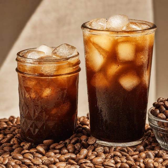 Iced Americano.