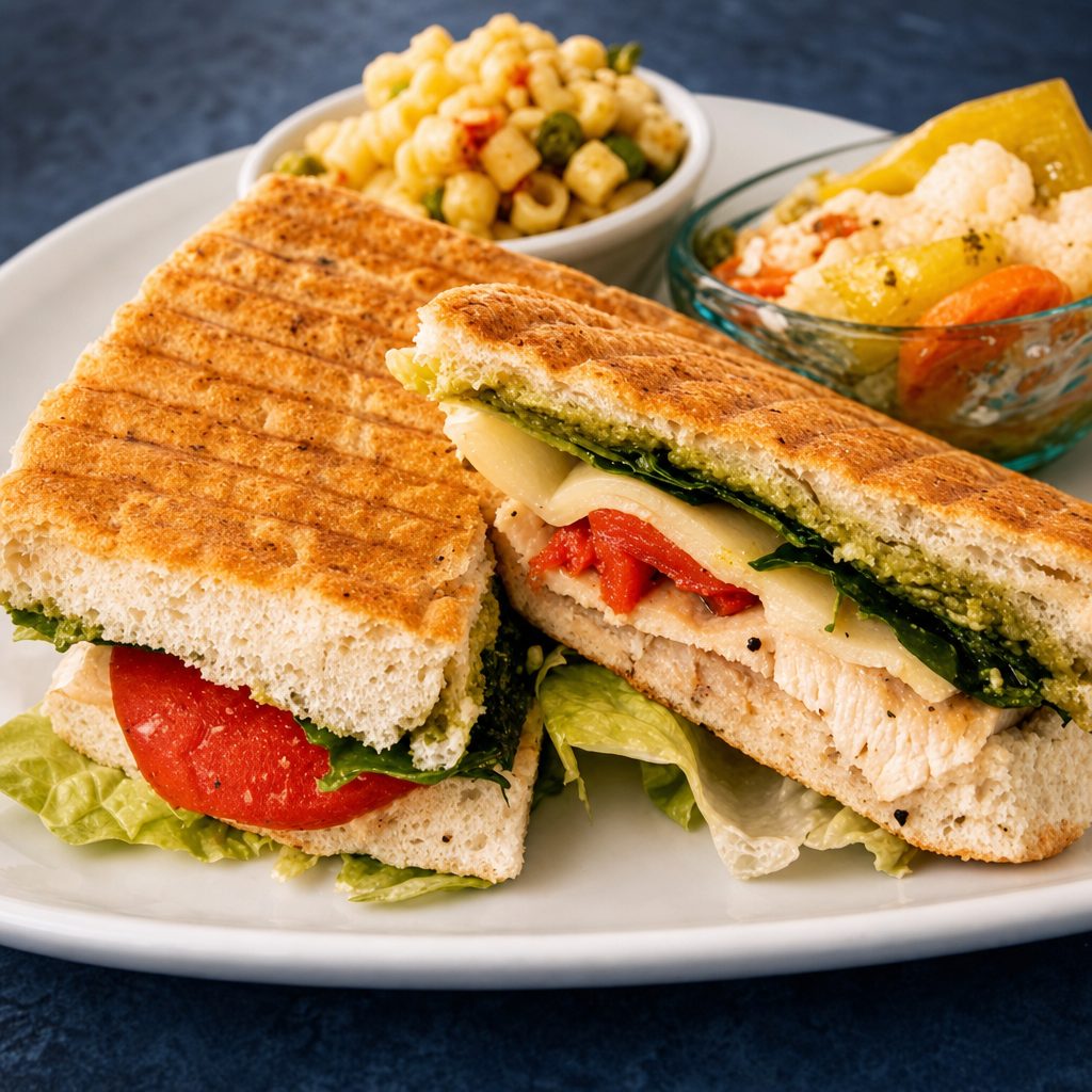 Chicken Pesto Panini.