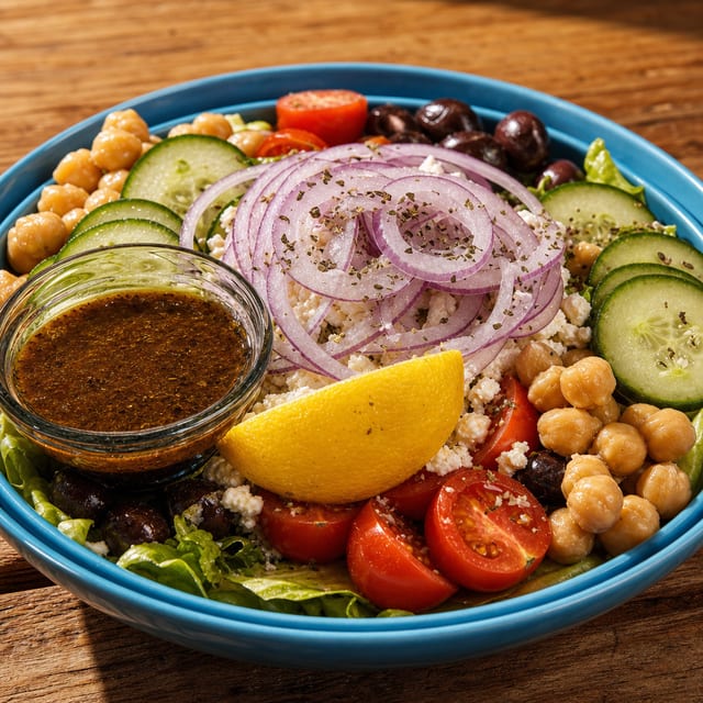 The Mediterranean Salad.